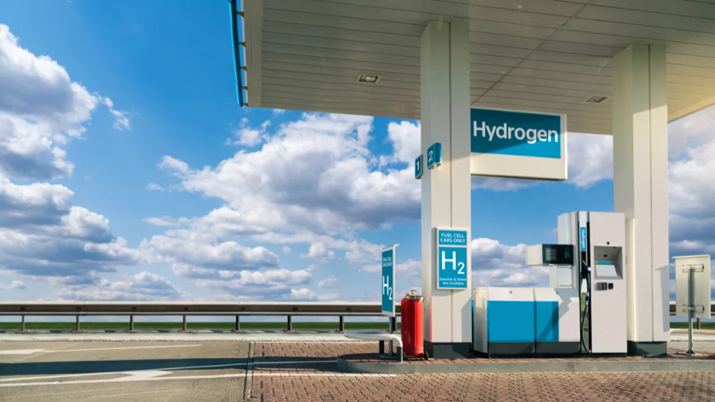 hydrogen fuel station