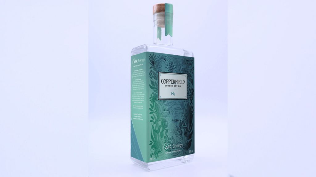 gin in bottle