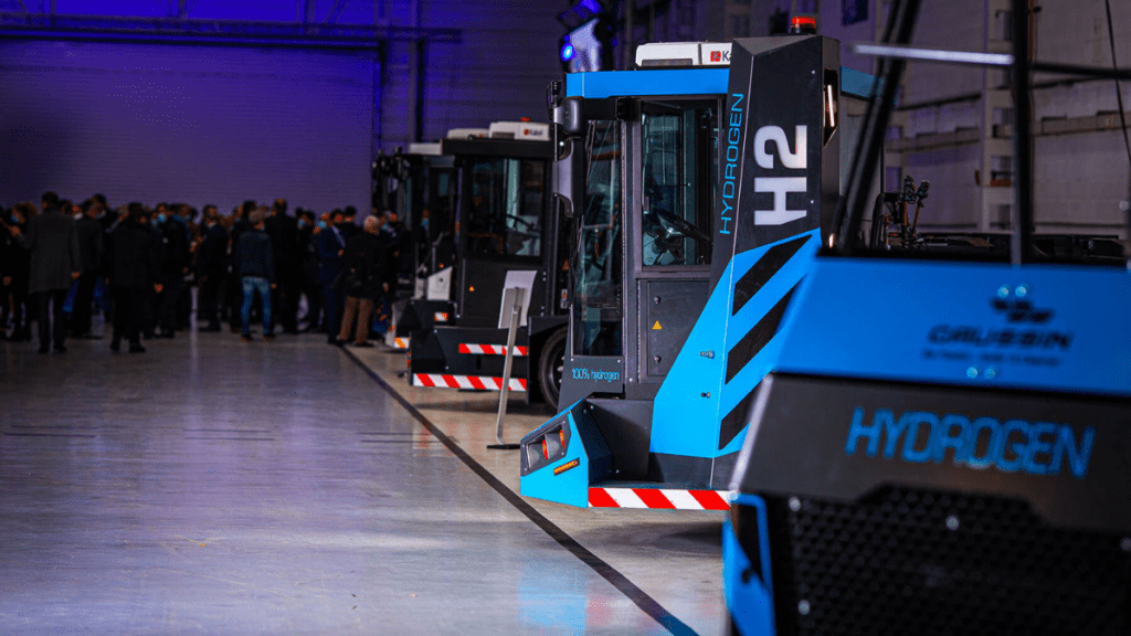 hydrogen yard tractor