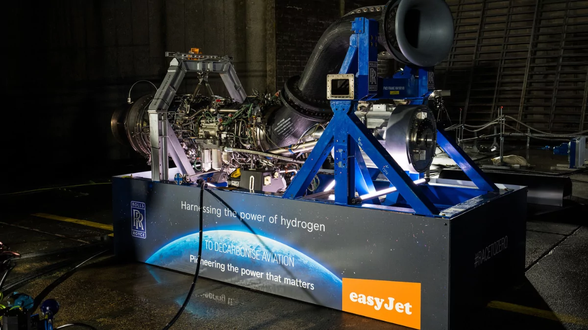 News release: Rolls-Royce Uses Green Hydrogen to Test Jet Engine