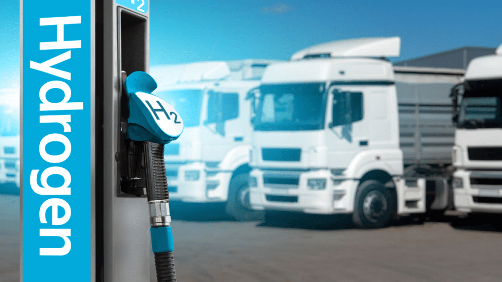 Hydrogen truck fleet