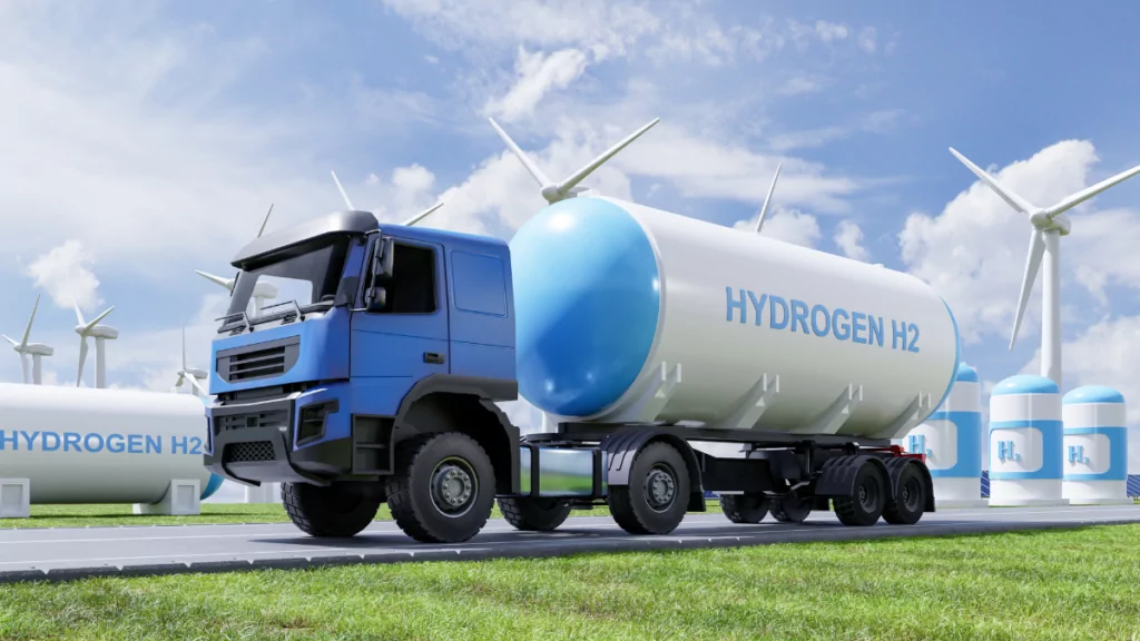 hydrogen facility and hydrogen truck