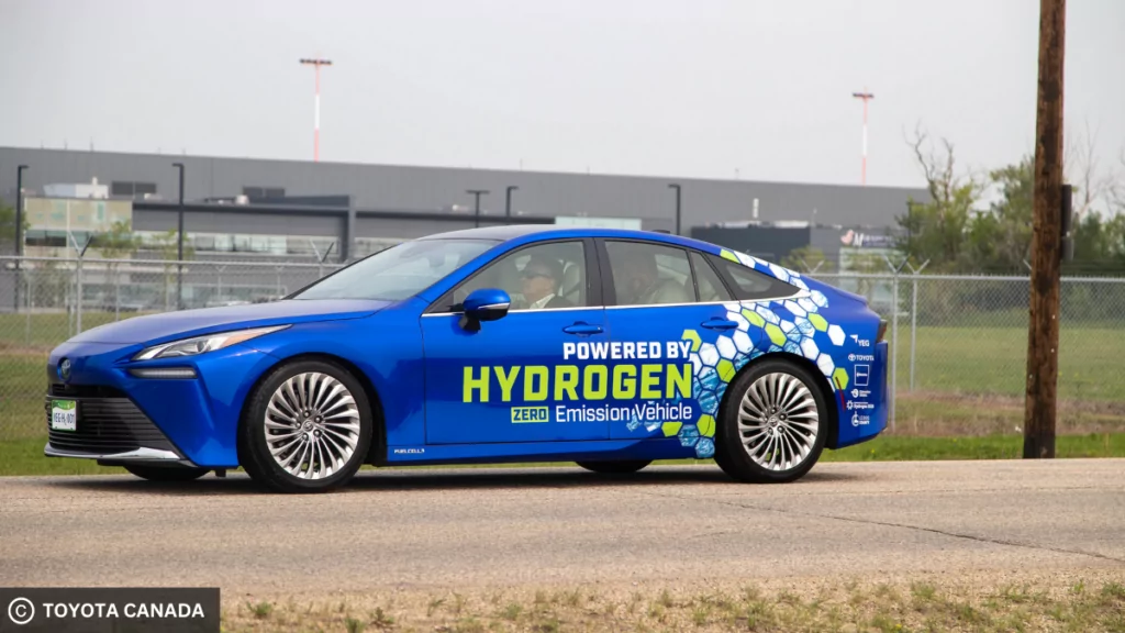 Picture of the Toyota Mirai FCEV