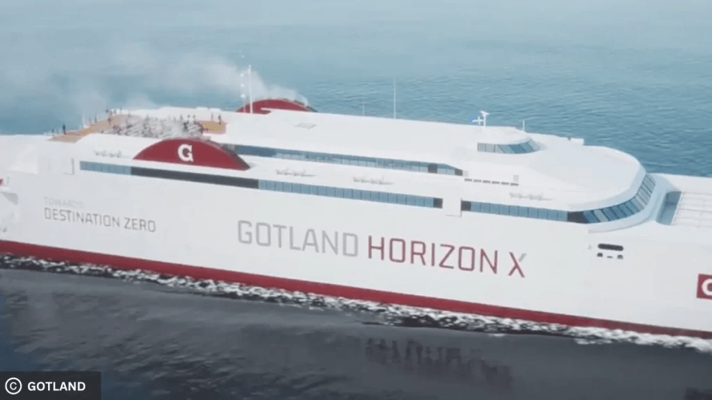 Gotland Horizon X ship mock-up