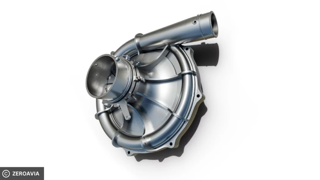 picture of the compressor. Credit: ZeroAvia