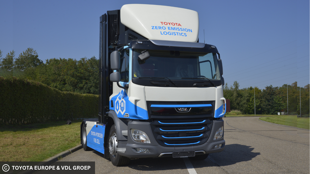 News release: VDL Groep and Toyota Motor Europe Unveil Hydrogen Demo Truck