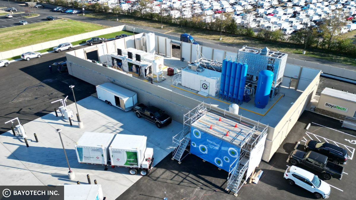 News release: BayoTech Announces Completion of First Hydrogen Hub in Missouri