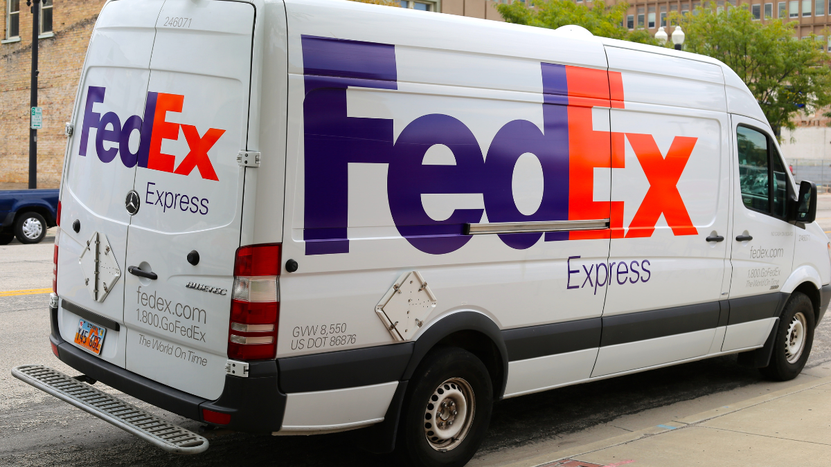 Fedex 2024 sprinter van